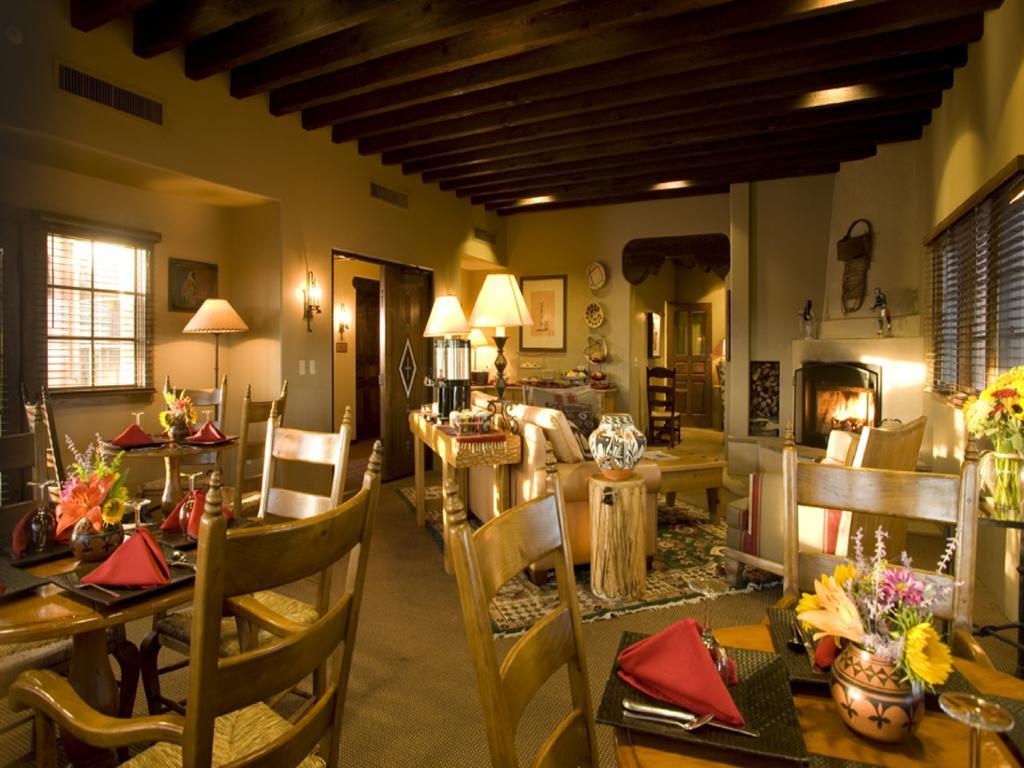 The Hacienda & Spa ซานตาเฟ ร้านอาหาร รูปภาพ
